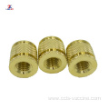 Brass Knurled Insert Nut Pin/brass threaded insert nuts